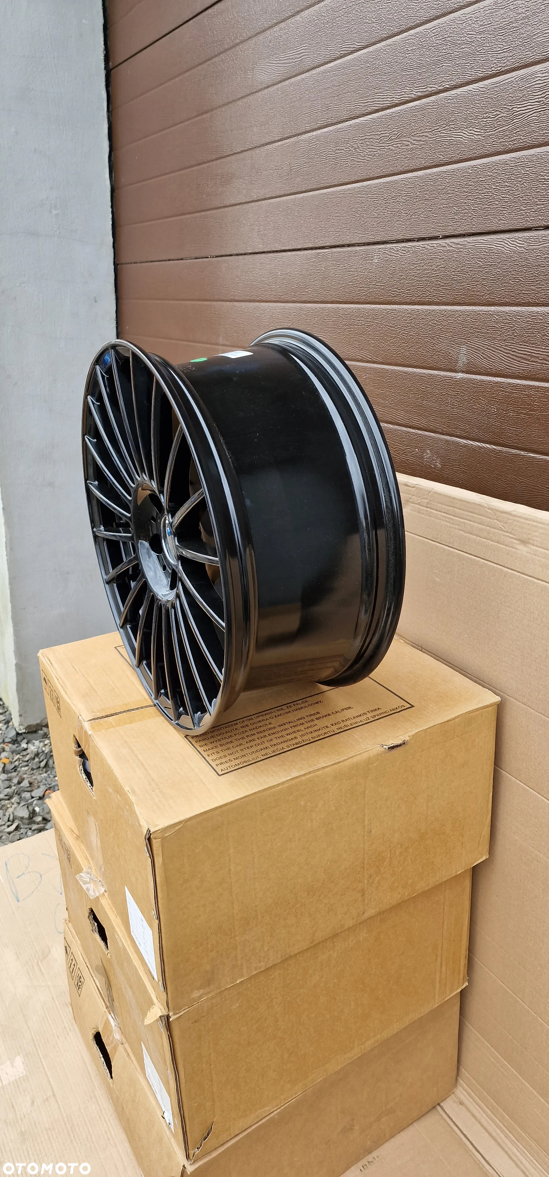 Alufelgi Nowe HAXER 284 19 X 8,5j 9,5j 5x112 ET25 ET39 66,6 Black - 10