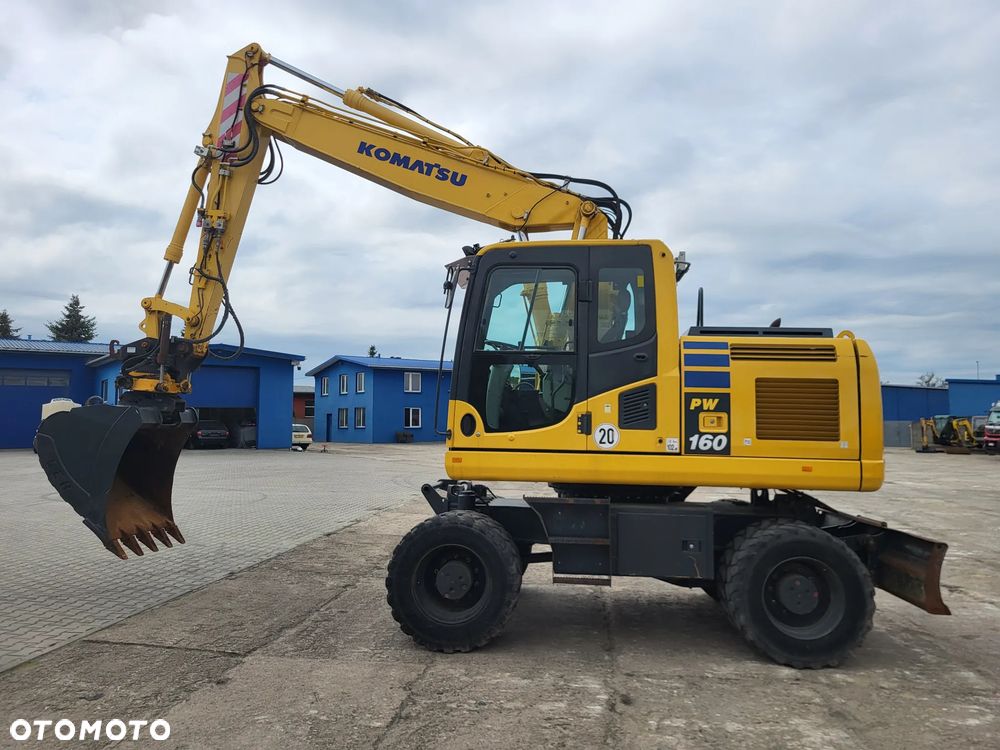 Komatsu PW 160 -10 spr z Niemiec - 2