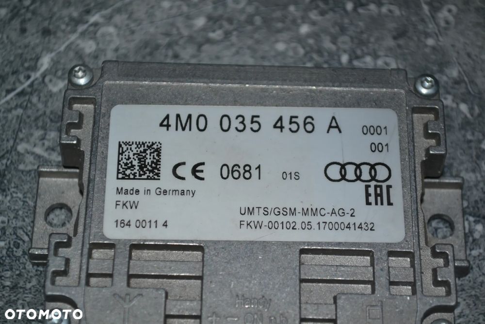 VW AUDI SEAT SKODA WZMACNIACZ ANTENY 4M0035456A - 3