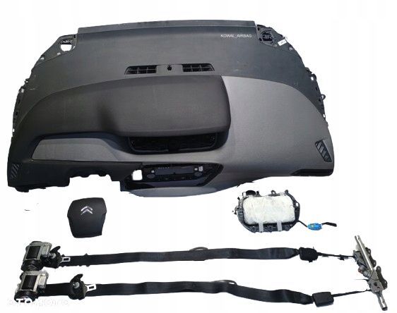 komplet poduszki deska pas pasy citroen c4 picasso ii 2013-2018 - 1
