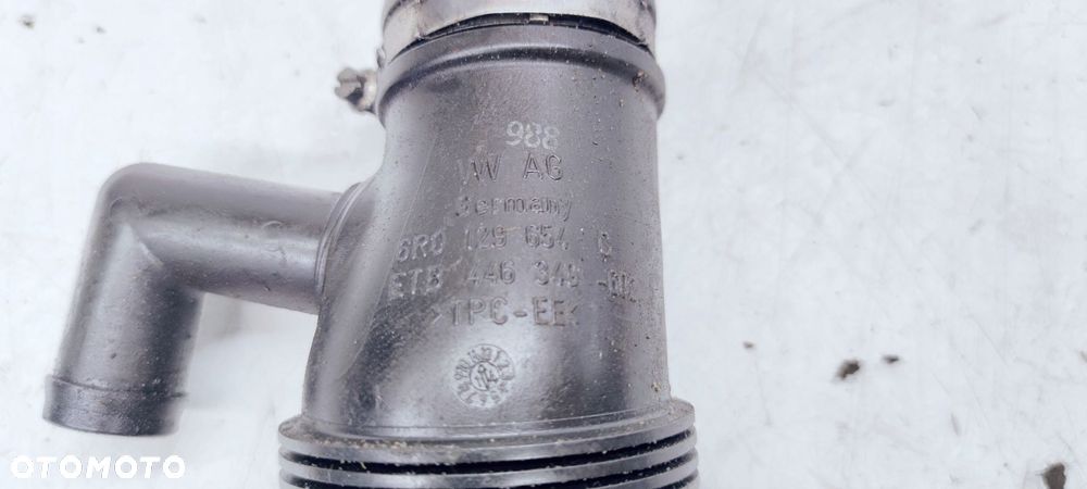 RURA SSĄCA POWIETRZA AUDI VW SEAT 6R0129654C - 2