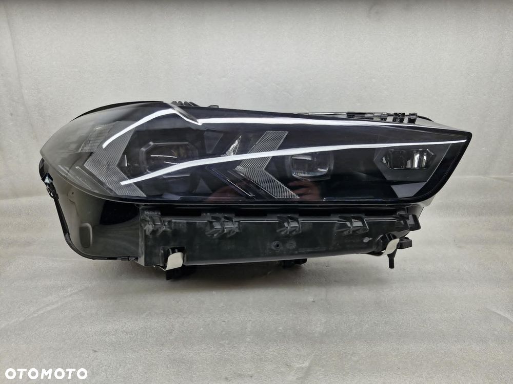 BMW X5 G05 X6 G06 LIFT ADAPTIVE LASER SHADOW LINE BLACK LCI LED LAMPA LEWA/PRAWA PRZÓD 5A8E11501/5A8E11601 - 4