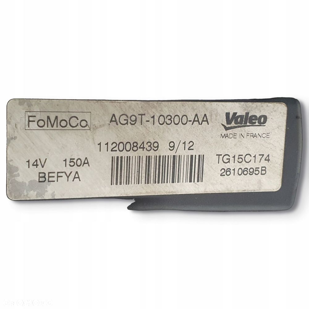 ALTERNATOR Ford Galaxy II 2.0 TDCI Lucas LRA03555 TG15C174 - 2