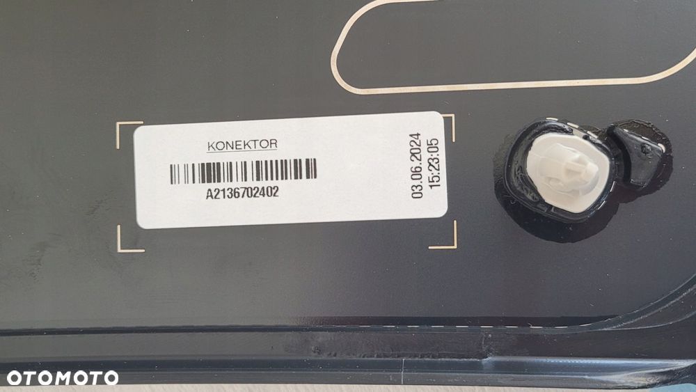 SZYBA KAROSERYJNA PRAWA TYLNA BAGAŻNIKA MERCEDES E-KLASA W213 LIFT 2020- - 6