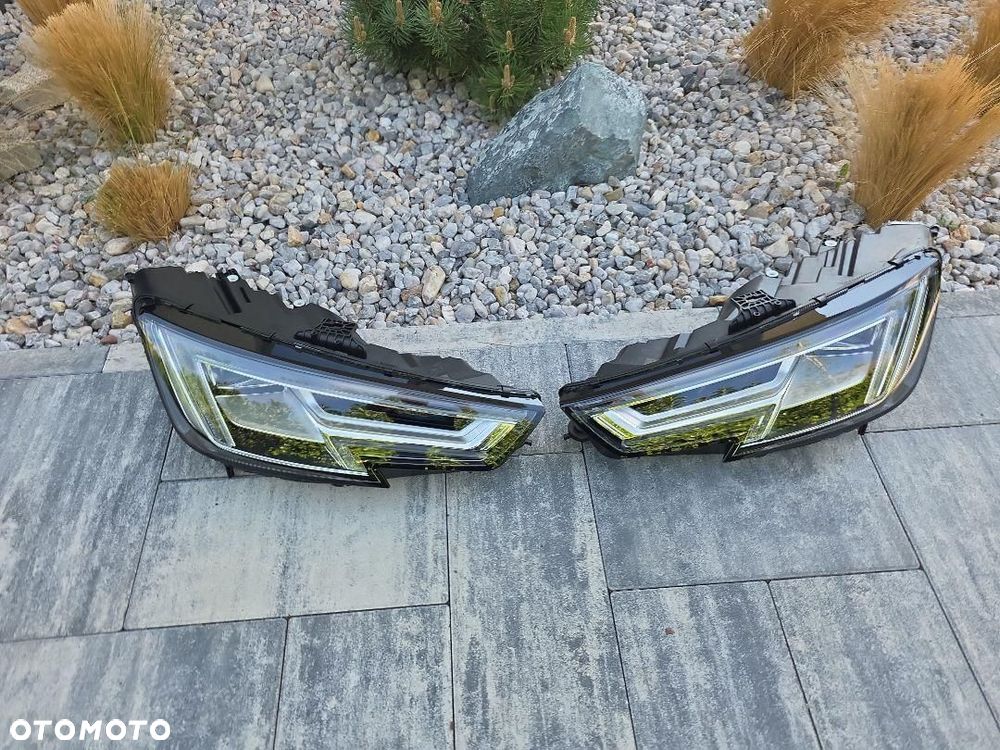 AUDI A4 S4 B9 8W0 8W Lampy przód Full Led Dynamic 8W0941033 8W0941034 - 2