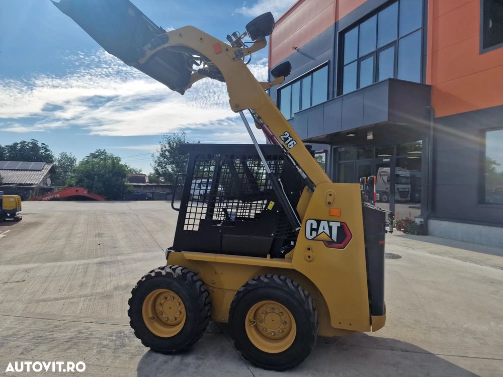 Caterpillar SKID STEER, 2024, NOU, ridica 635kg la 3,2m, cupa, 55CP, Masa operationala 2,6t, Fara usa cabina, posiblitate leasing, -PRMOTIE 36.900 EUR+Tva - 9