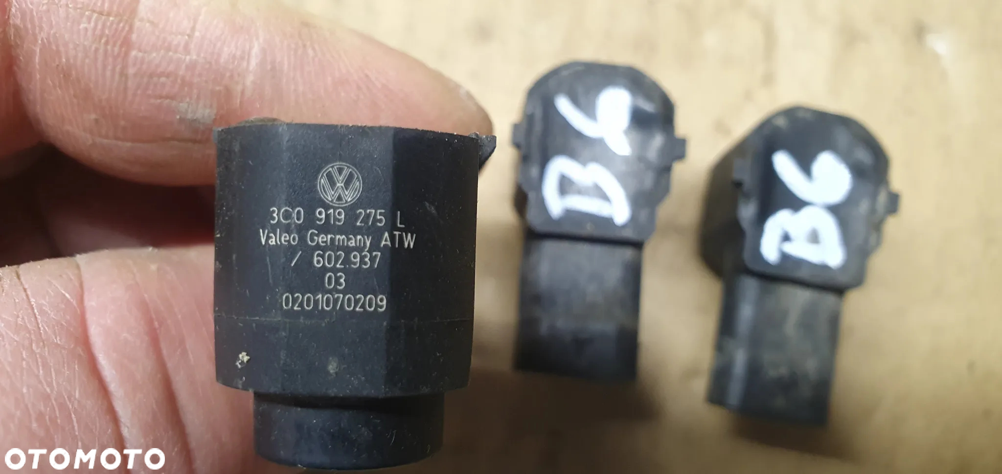 Czujnik parkowania PDC VW Passat B6 3C0919275L - 6