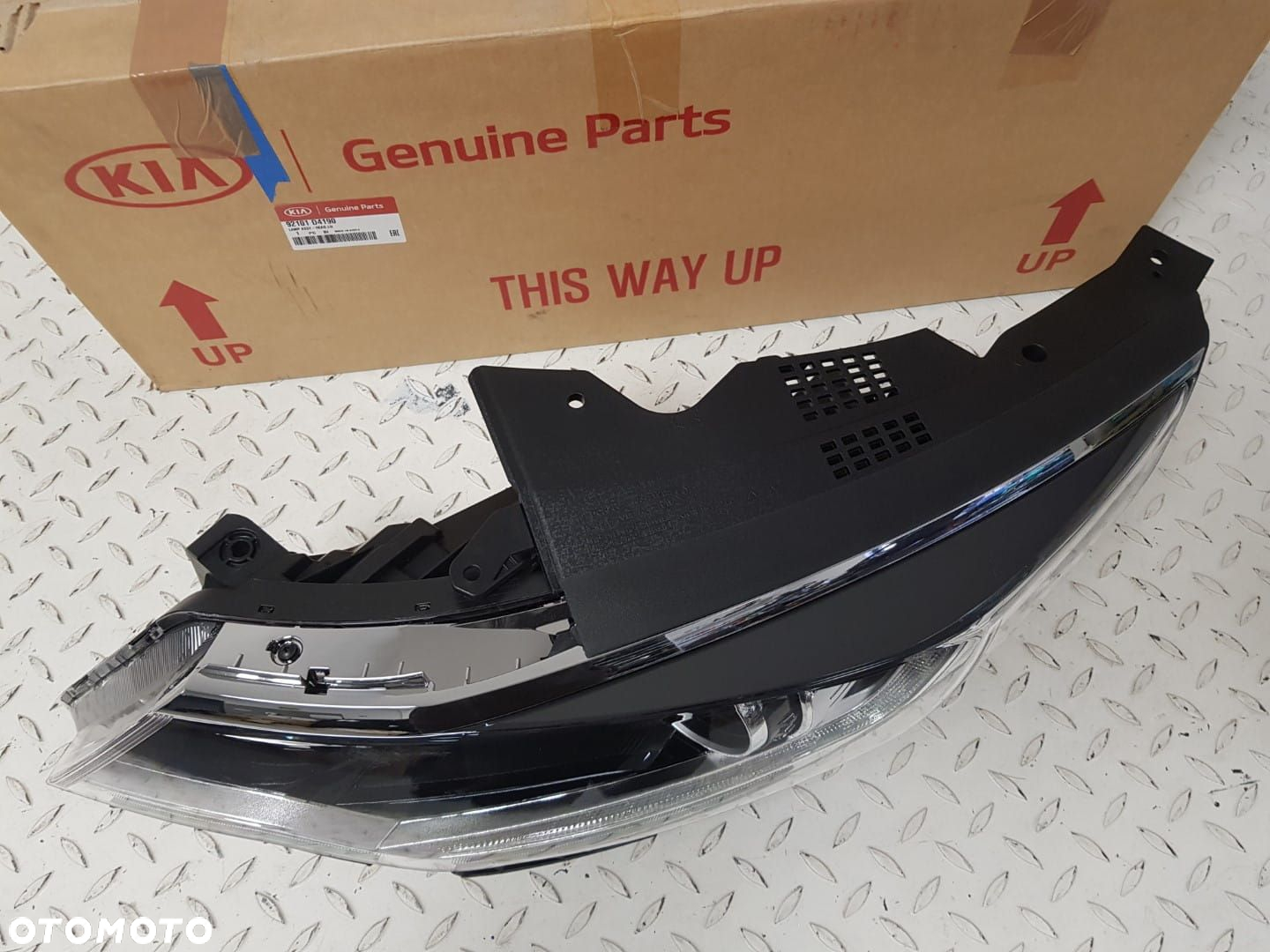 NOWA ORYGINALNA LAMPA LEWA PRZEDNIA XENON + LED KIA OPTIMA 4 IV 15-19 KOMPLETNA EUROPA 92101D4190 - 3