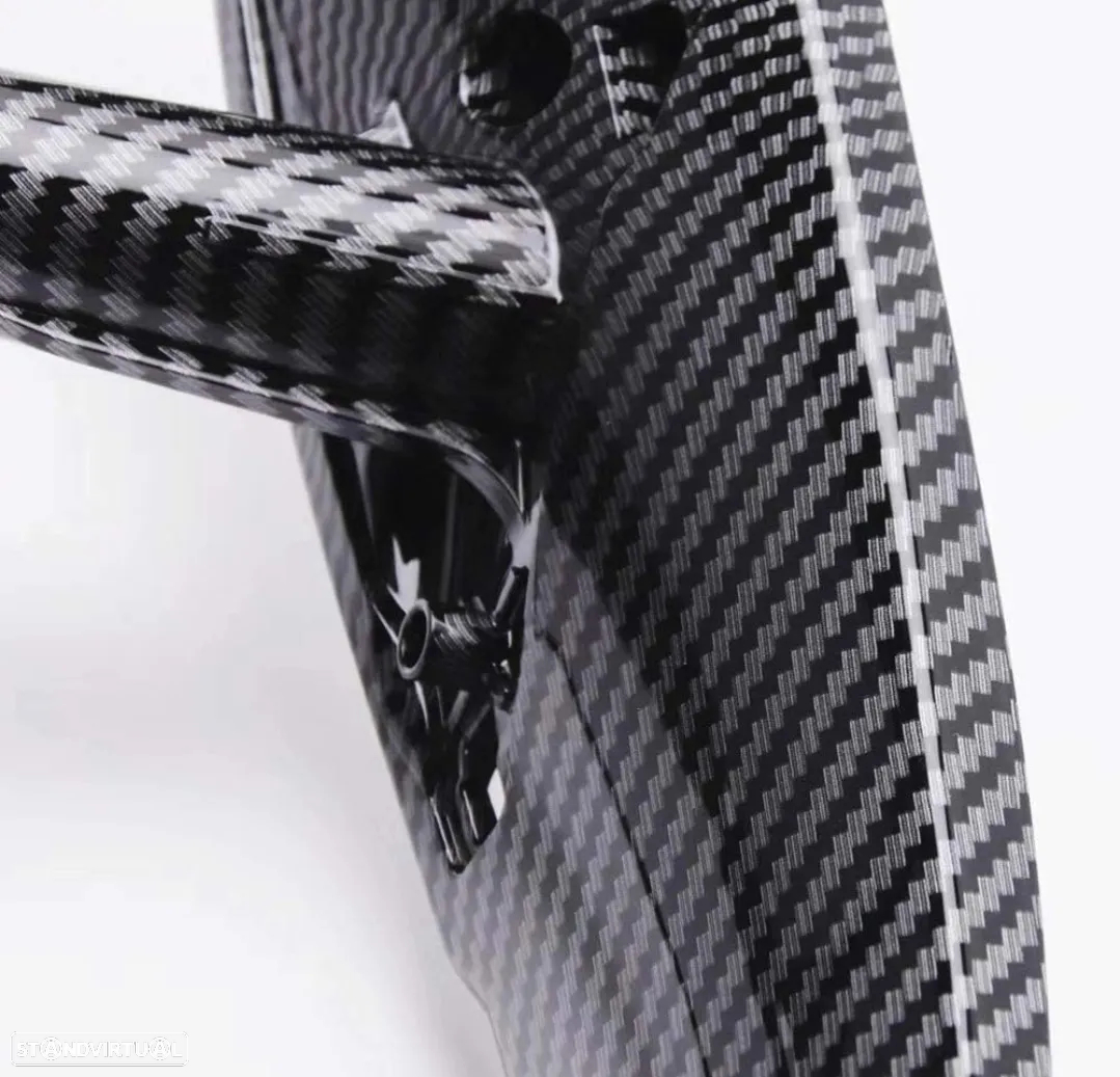 Puxador BMW Serie 3 F30 F31 - Frente Esquerdo Carbono - 3