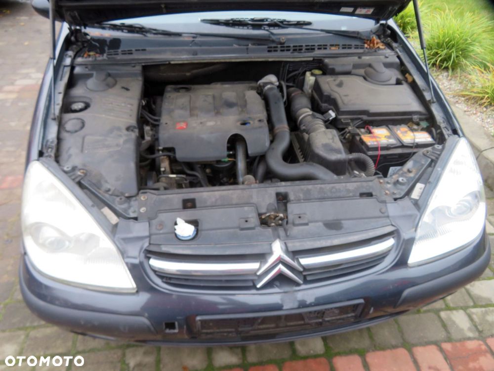 MASKA ZDERZAK BŁOTNIKI LAMPY C5 I EYPC  CITROEN 2001-2004 SZARY PRZÓD KOMPLETNY - 15