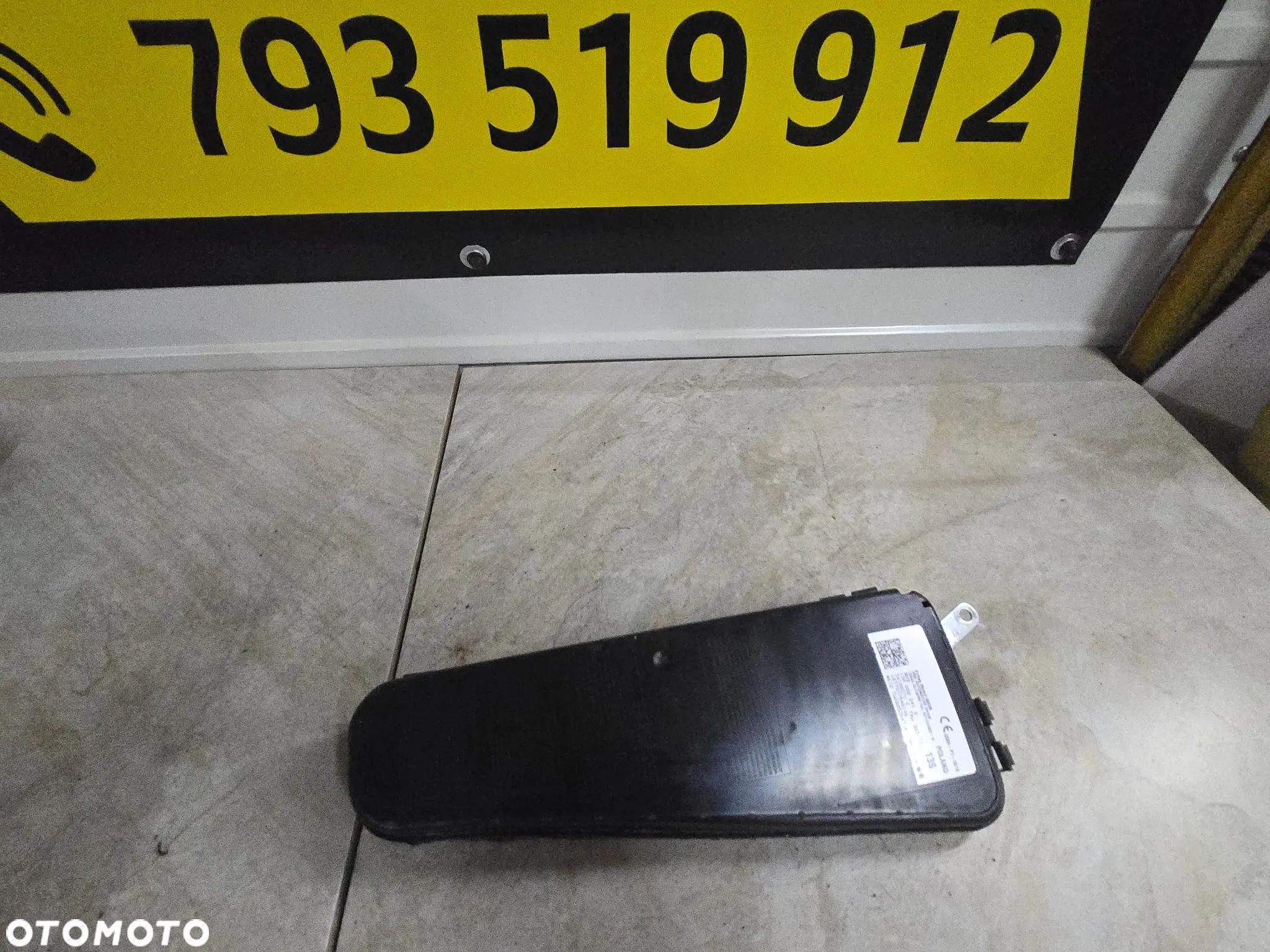 PODUSZKA POWIETRZNA FOTELA AIR BAG LEWA do VW UP SEAT MII SKOGA CITIGO - 1