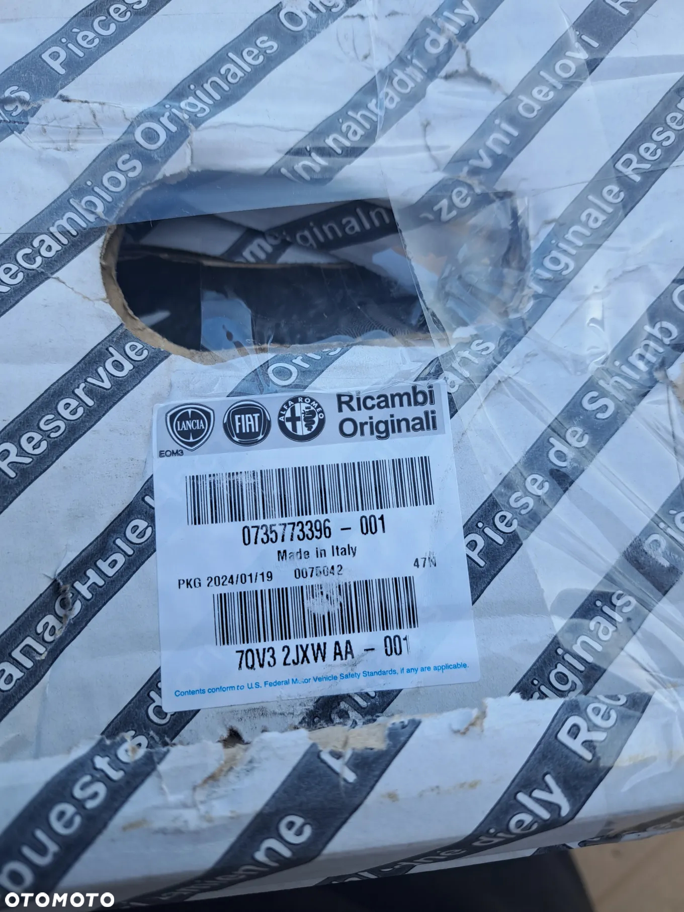 Lusterko lewe Citroën Jumper II Peugeot Boxer II Fiat Ducato III Opel Movano C 8+6 Pin 2018-2024 7357733960 735773396 0735773396 7QV32JXWAA - 17