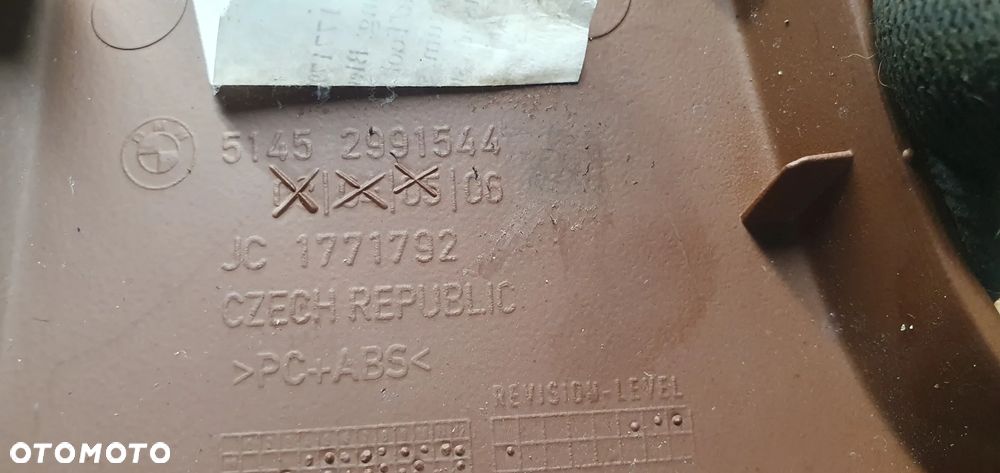 Osłona obudowa deski konsoli BMW X1 E84 2991544 - 6