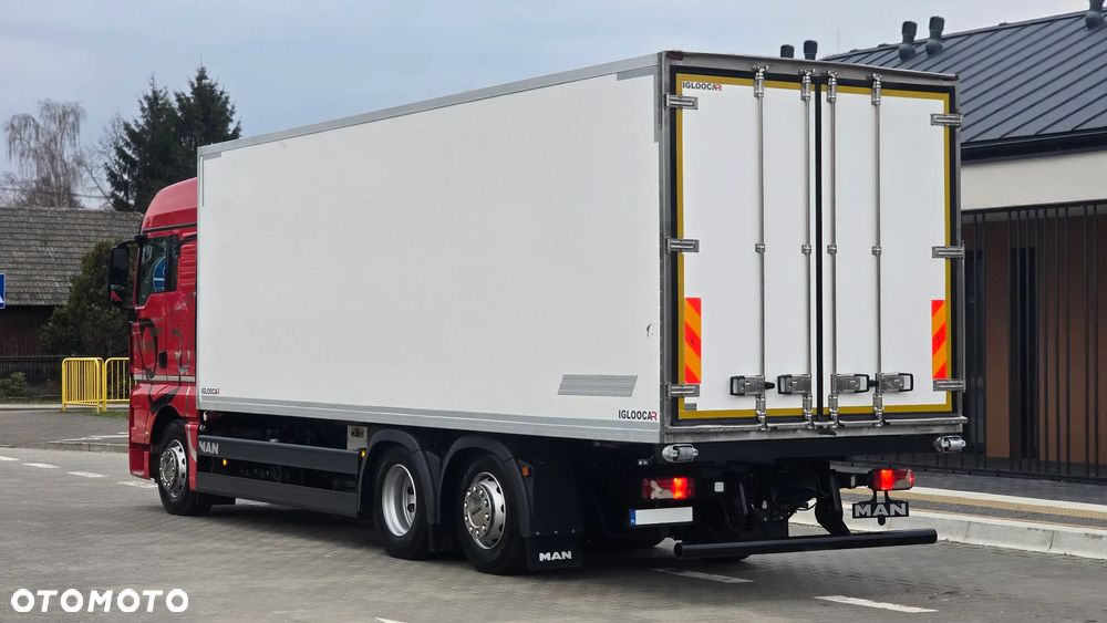 MAN TGX 26.420❗️❗️/ 6x2 / OŚ PODNOSZONA I SKRĘTNA / CHŁODNIA / ZABUDOWA IGLOOCAR 20 PALET / AGREGAT THERMOKING T-1000R / ELEKTRYK / AUTOMAT / 4 RYGLE / SALON POLSKA ❗️ - 4