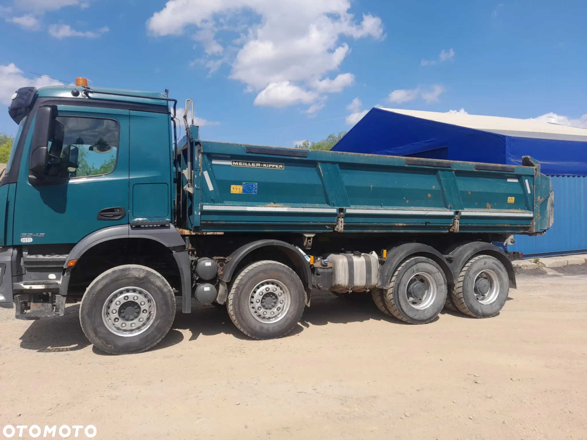 Mercedes-Benz Arocs 3243 8x4 Meiller Kiper Bordmatik DMC 34 - 8