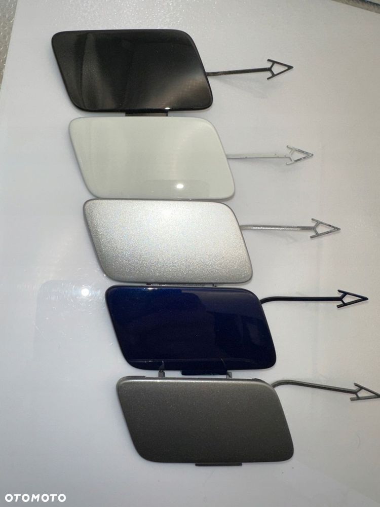 ZAŚLEPKA HAK / HOL PRZÓD A6 C6 S6 ALLROAD FACE-LIFT CZARNY LZ9Y 4F0807441B - 2