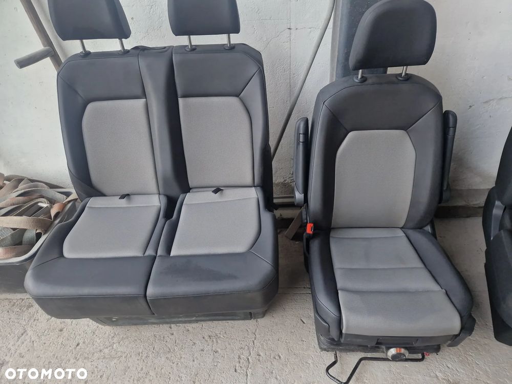 VW crafter man fotel pneumatyczny plus lawka - 3