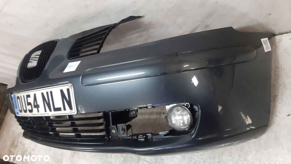 $ ZDERZAK PRZÓD PRZEDNI SEAT IBIZA 3 III HALOGENY SZARY LC7V - 3