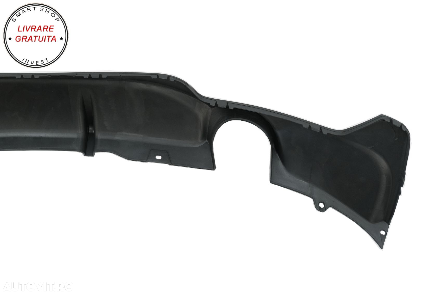 Difuzor Bara Spate Cu Evacuare Dubla BMW Seria 4 F32 F33 F36 M Performance Design - livrare gratuita - 10