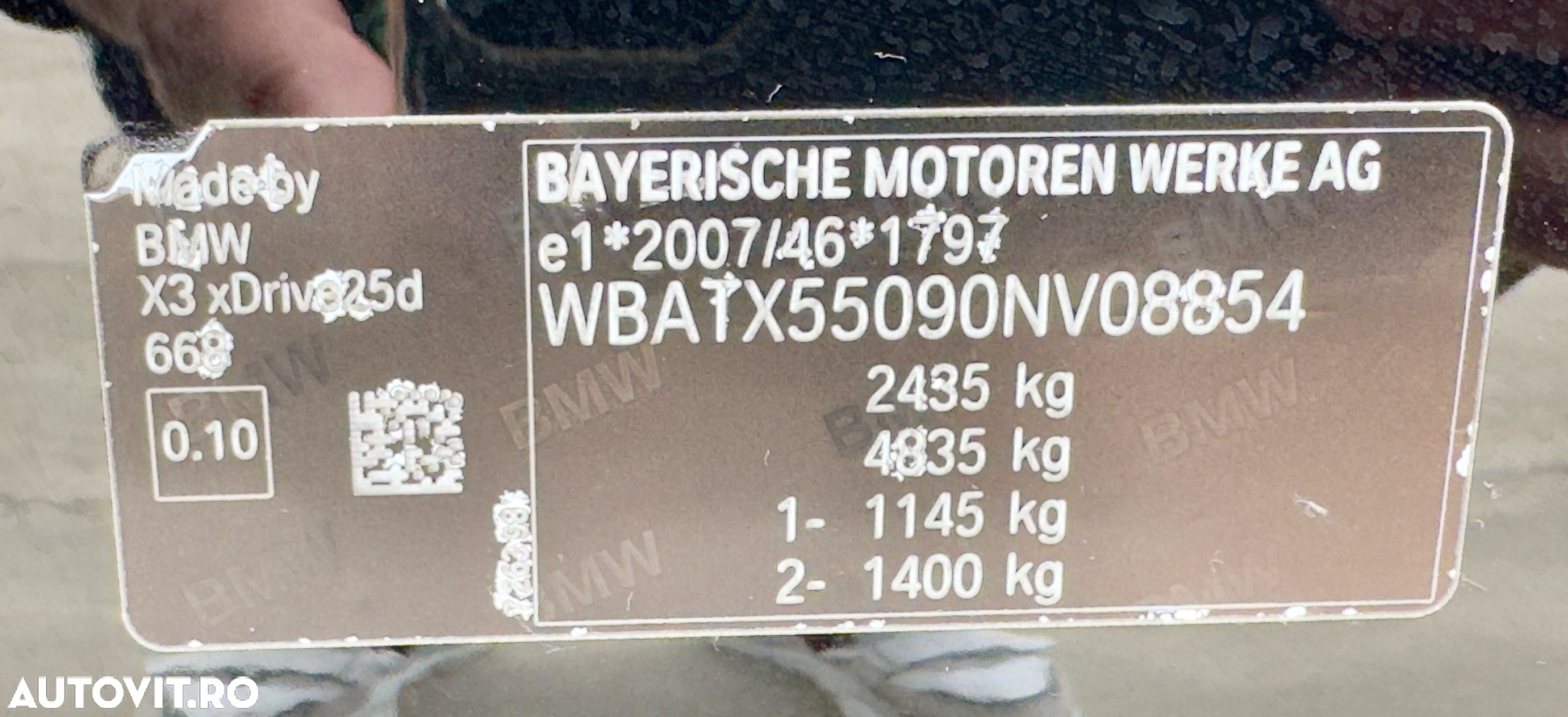 BMW X3 xDrive25d AT xLine - 19