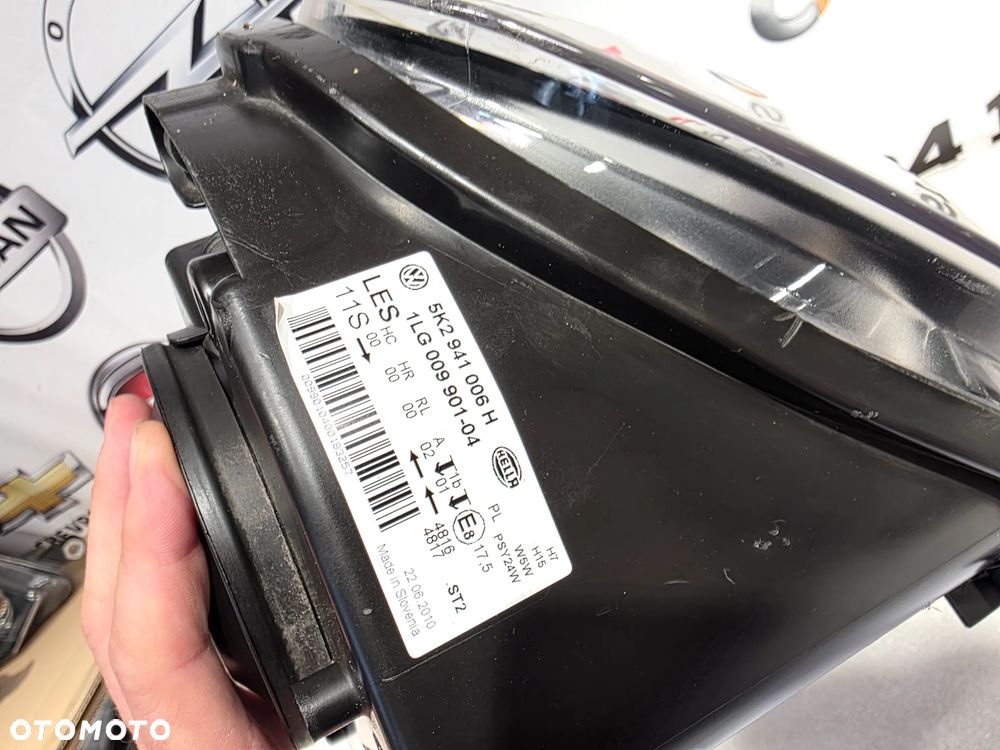 VW GOLF VI 6 5K0 08- PRAWA LAMPA PRZEDNIA PRZÓD NR 5K2941006H NR AUKCJI LPP358 - 18
