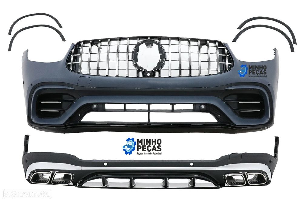 Kit Completo Mercedes GLC SUV (X253) Look GLC63 Facelift - 1