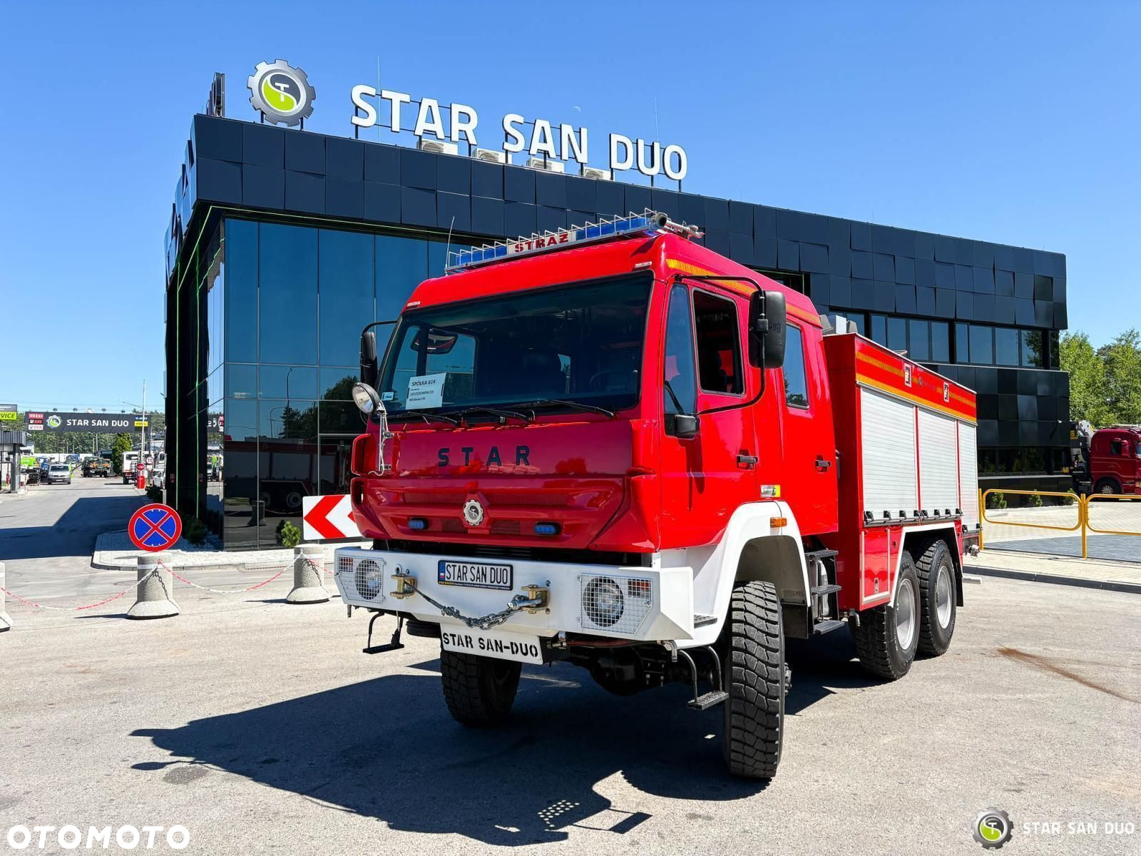 Star 266 MAN 6x6 Pożarniczy Wóz Strażacki - 6