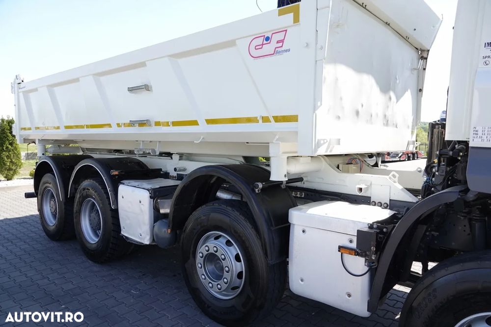 DAF CF 460 / 8x4 / BASCULATOR / HYDROBRADNA / BORDMATIC / IMPORTAT - 19