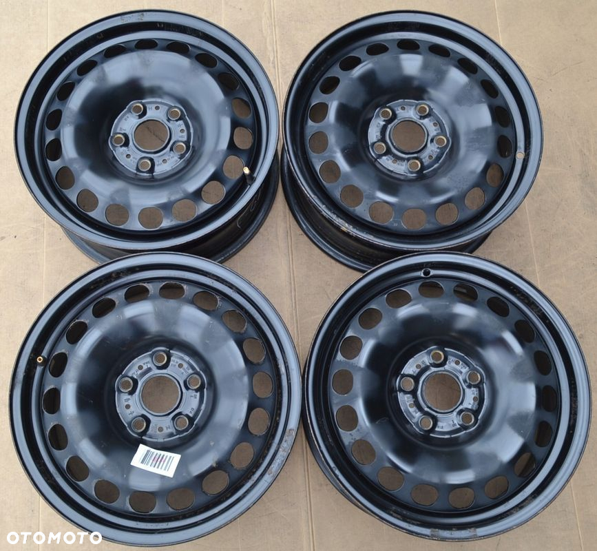 FELGI STALOWE VW SKODA AUDI SEAT 5x112 6,5J16 ET 41 x4szt F-622 - 2