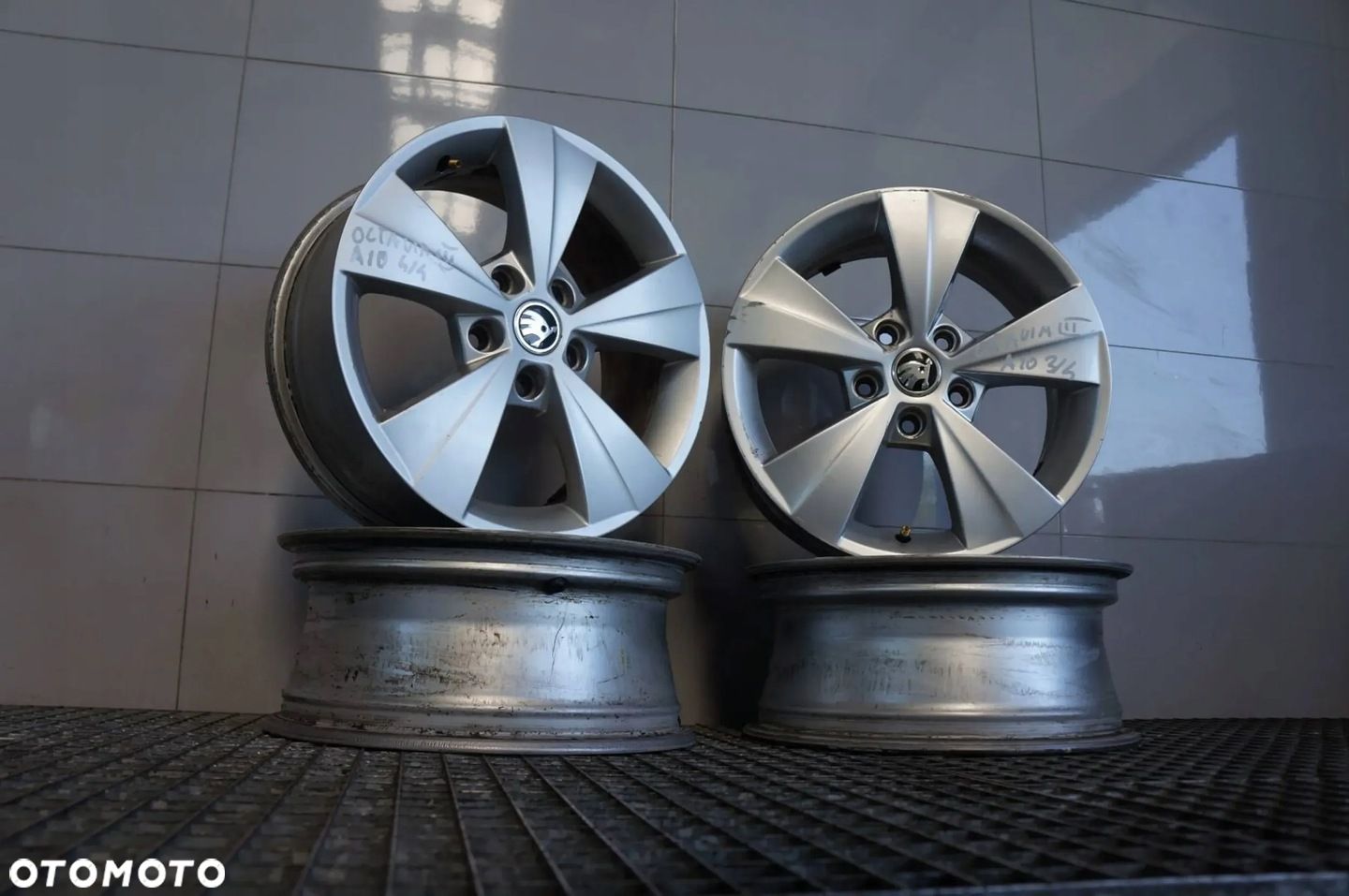 FELGA FELGI ALUMINIOWE ALUFELGI R16 5X112 SKODA OCTAVIA III 6,5 ET46 - 1