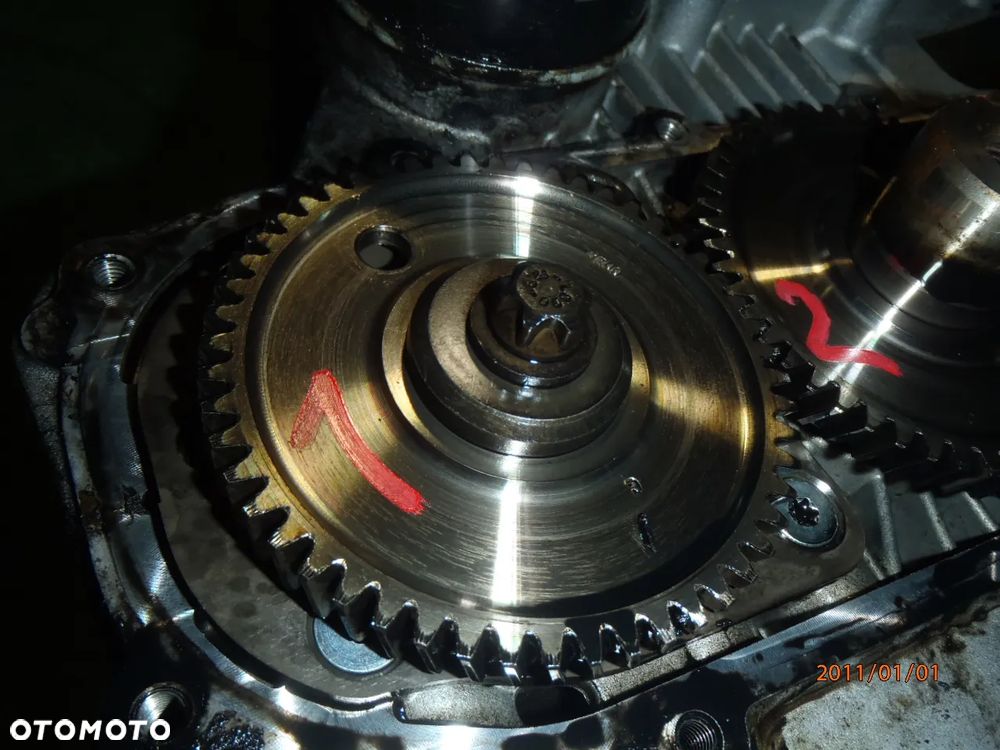 głowica wał tłoki blok półmiska wałek z silnika aixam ligier xtoo chatenet xto microcar mc2 jdm x-to  lombardini ldw 442 crs ldw 492 dci - 27