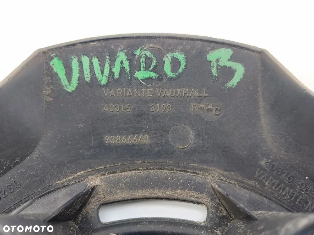 kołpak dekielek felgi opel vivaro b 93866648 - 3