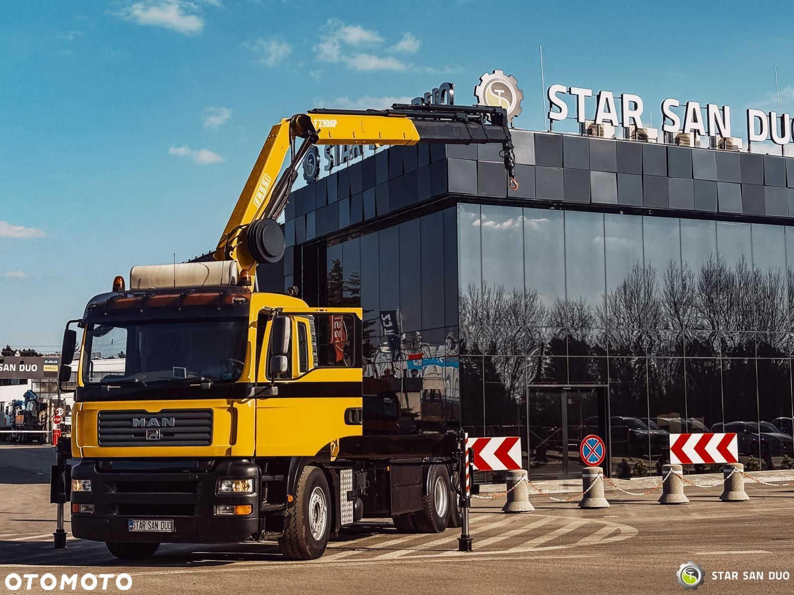 MAN TGA 18.440 6x2 FASSI F 210 A.24 Liniowiec  Żuraw Rotator - 9