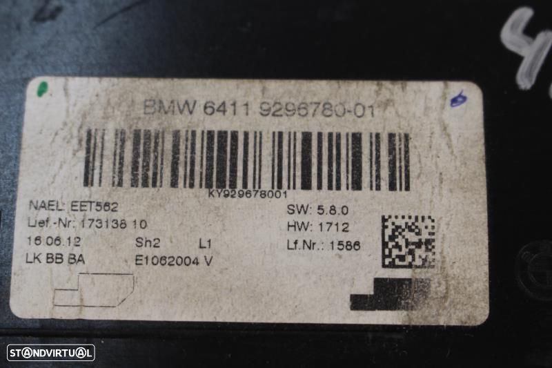 Módulo Da Sofagem Bmw 1 (F20)  9296780 / 9 296 780 / 173138 10 / E1062 - 2