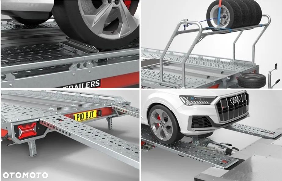 Brian James Trailers T Transporter 3 OSIE, 600 X 224 CM, 3500 KG DMC - 11