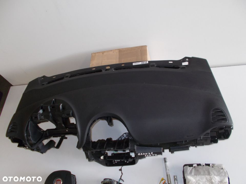 FIAT PUNTO EVO DESKA PODUSZKI AIRBAG PASY KOMPLET - 3