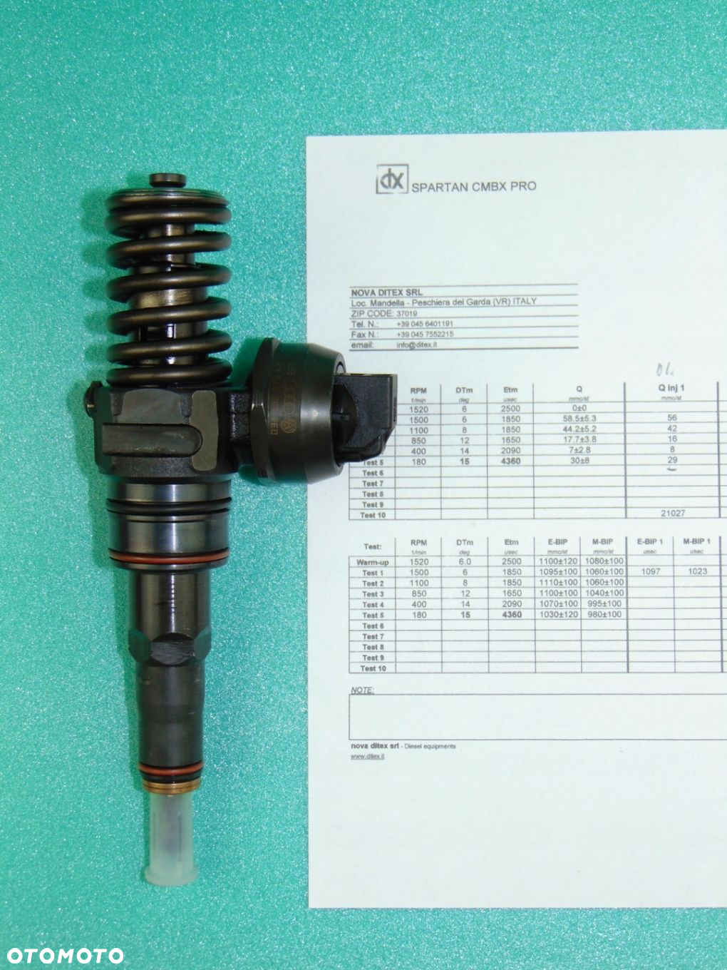 Pompowtryski 1,9TDI 038130073AM 0414720208 AXR ATD BKC BXE Komplet - 3