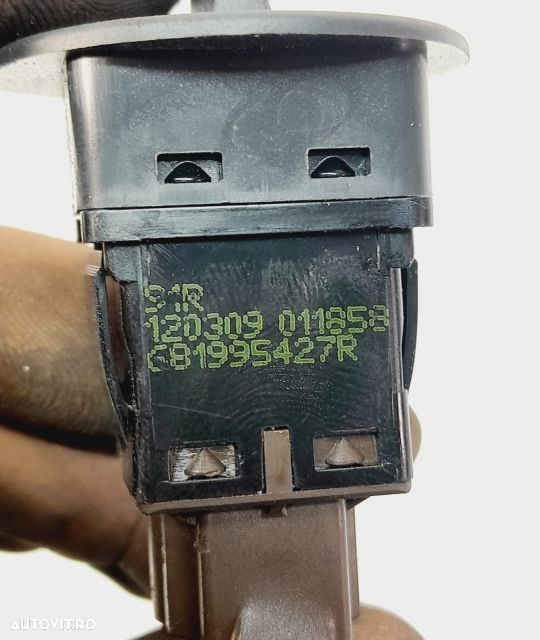 Buton on/off airbag 681995427r Renault Megane 3  [din 2008 pana  2014] seria - 3