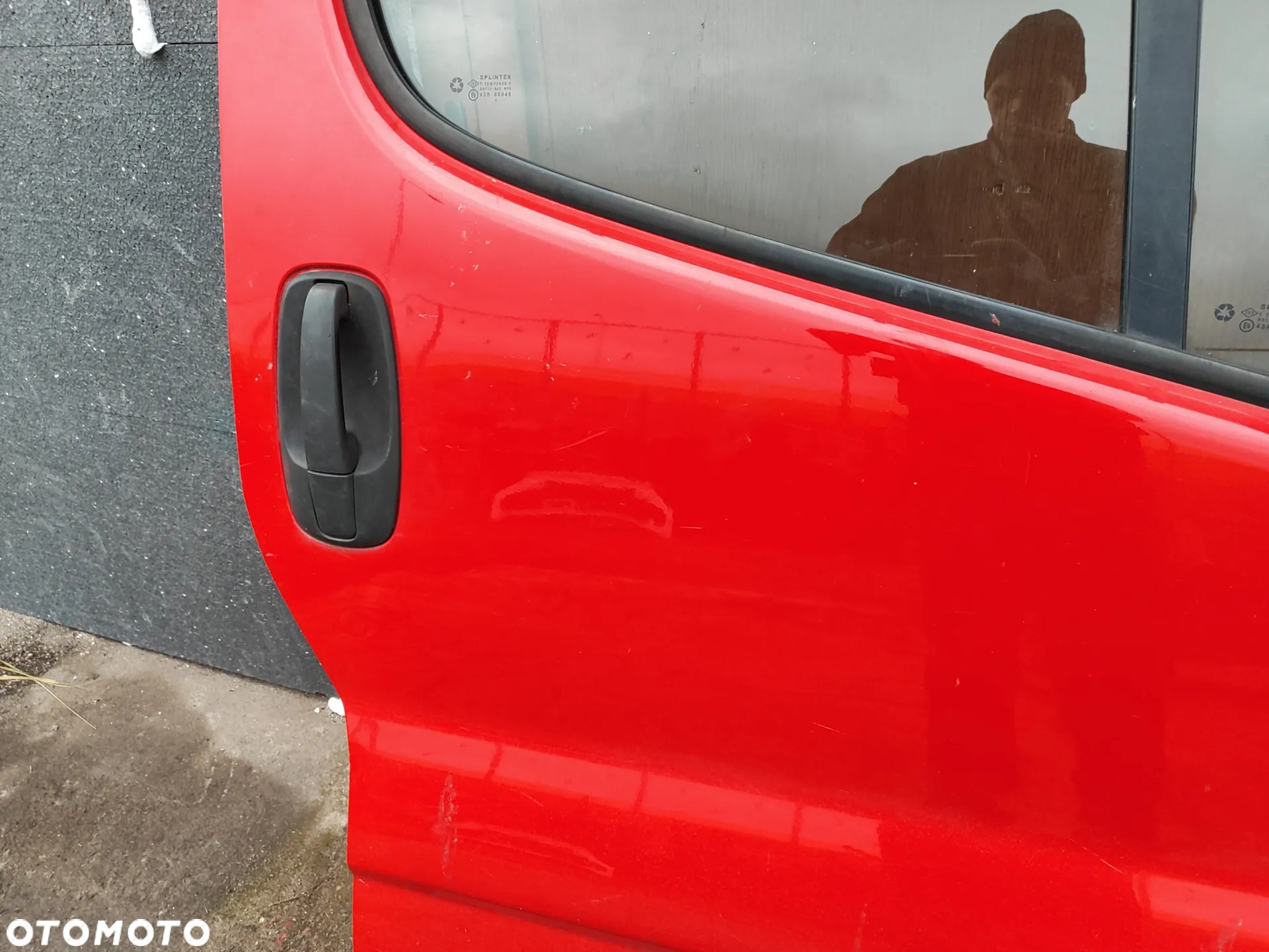Trafic II Vivaro A Primastar 01- drzwi przód prawe kompletne z foto CZERWONE lusterko GRATIS ! - 3