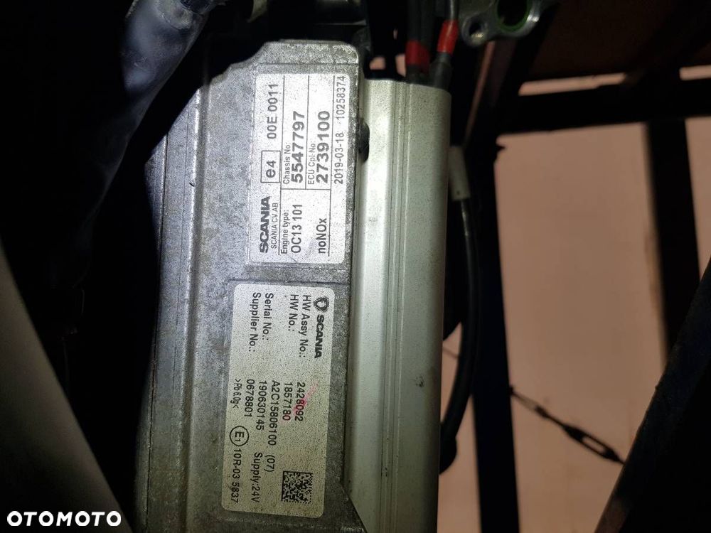 SILNIK LNG  SCANIA L,P,G,R,S - series 2016 - 2022 R410 302 kW [411 KM] 8x4/4 2017 OC13 101 - 12