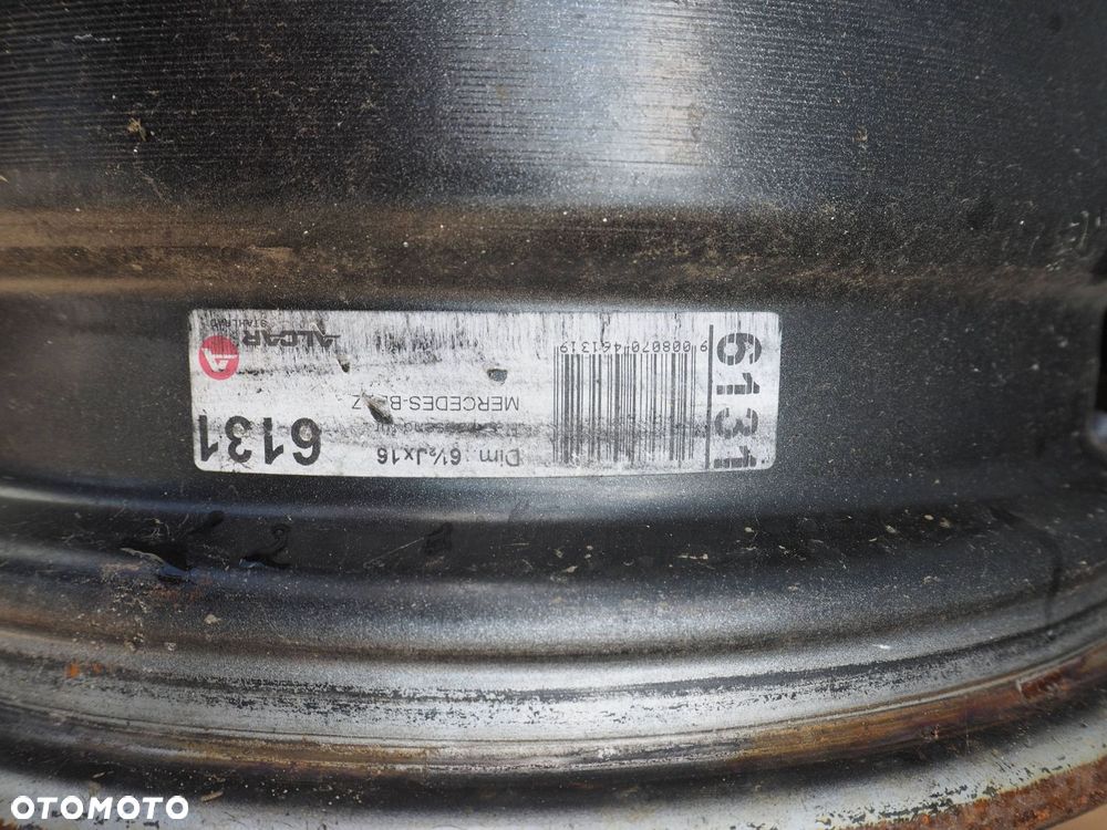 felgi stalowe mercedes sprinter vw crafter 6,5x16 6x130 et54 nr komplet - 8