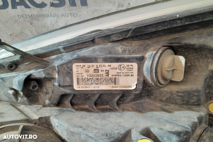 FAR DREAPTA 13253632 MX1253 Opel Meriva 2 [2010 - 2014] - 4