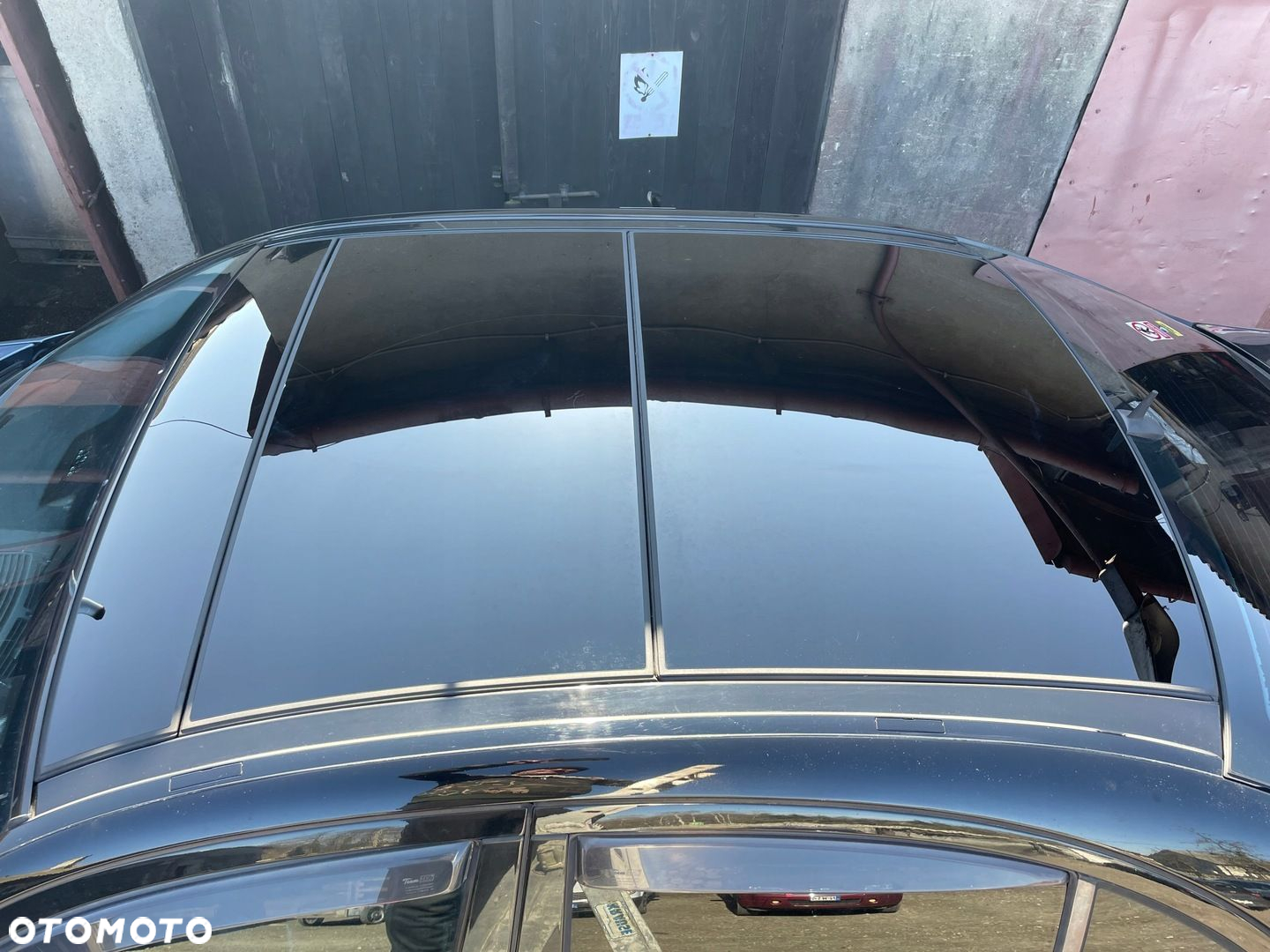 Dach szklany panorama solar podsufitka lampki Mercedes W211 SEDAN KPL BDB - 3