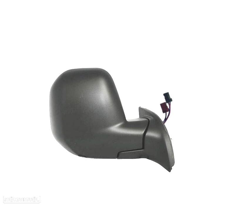 ESPELHO COMPLETO DIREITO CITROEN BERLINGO 08-12 PRETO ELÉTRICO - 1