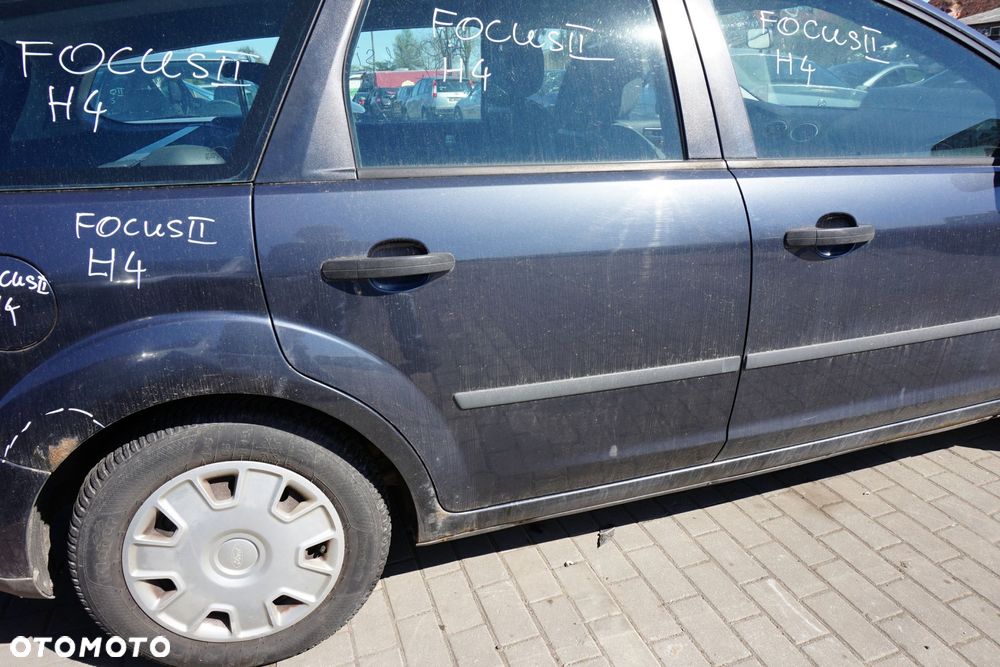 DRZWI TYLNE PRAWE FOCUS II MK2 KOMBI H4  SZARY SEA GREY FORD 2004-2008 - 2