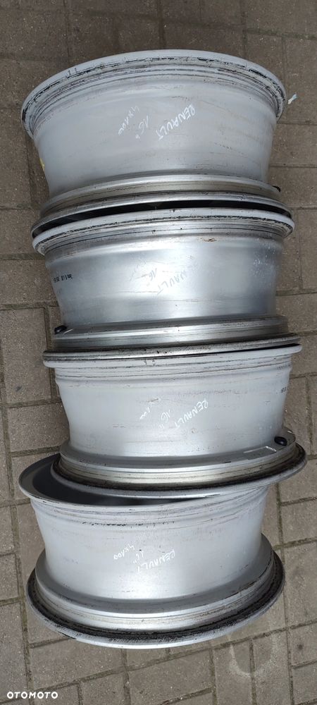 FELGI ALUMINIOWE 4x100 6.5Jx16 CALI ET49 RENAULT MEGANE II SCENIC I II CLIO CAPTUR 4 SZTUKI KOMPLET - 9