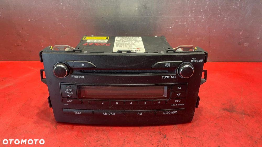 RADIO CD 86120-02A50 TOYOTA AURIS - 1