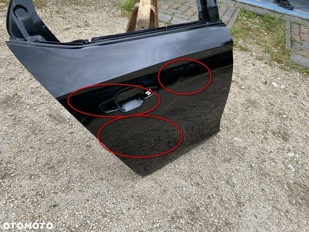 DRZWI TYŁ TYLNE PRAWE OPEL CORSA F 9837705980 - 2