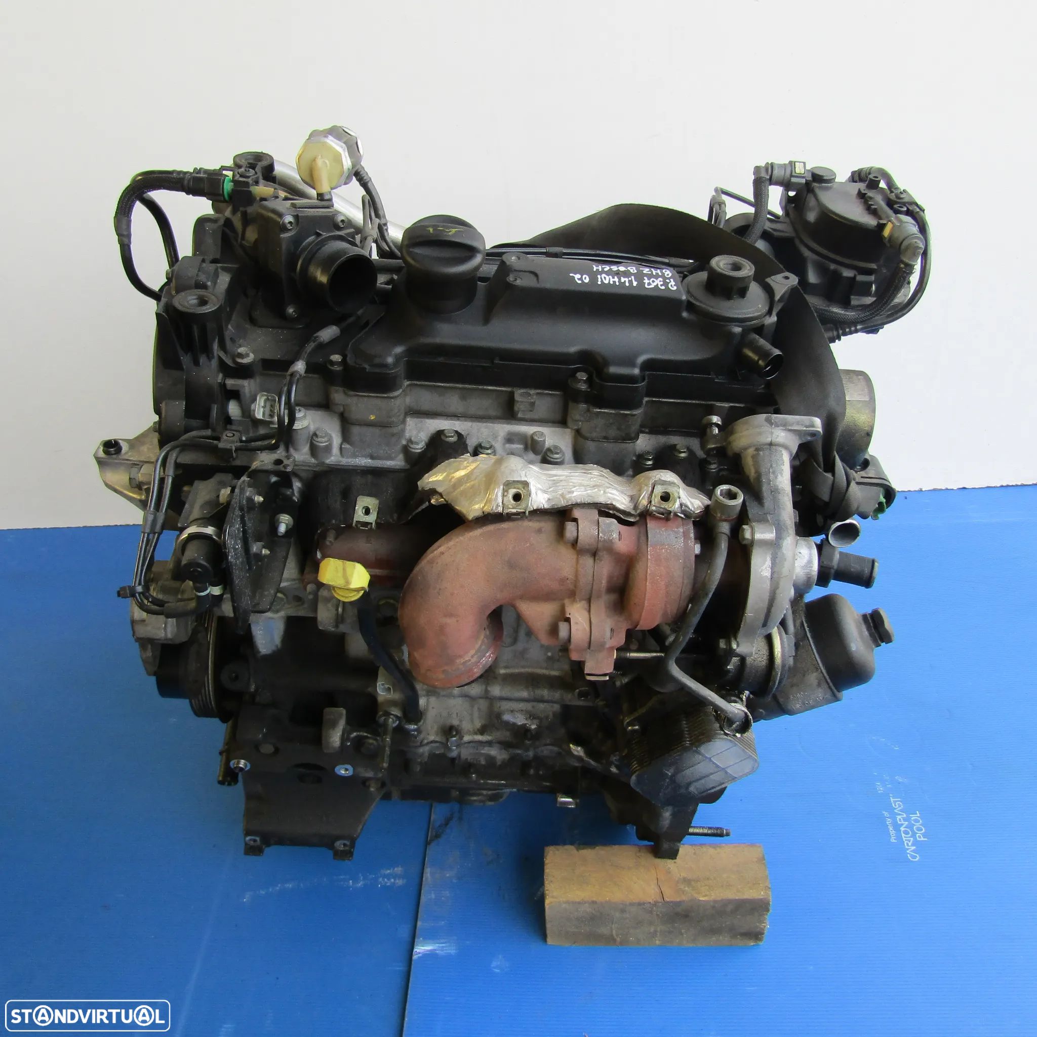 Motor Peugeot 1.4 Diesel com Referência 8HZ - 1
