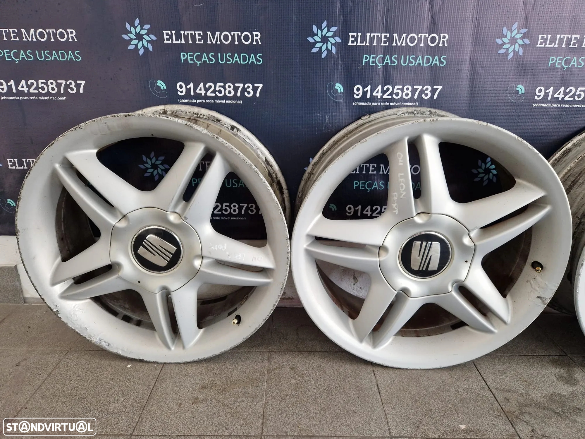 Jantes usadas SEAT LEON FR 17 TOPSPORT 1M 5X100 - 4